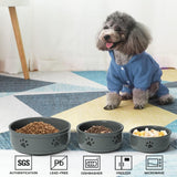 Sweejar Ceramic Dog Bowl |  Porcelain Pet Bowl