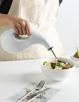 Sweejar Ceramic Olive Oil Bottle Dispenser | Storage Vinegar, Coffee Syrups, Liquids | 24 Oz