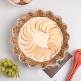 Sweejar Ceramic Pie Pan for Baking