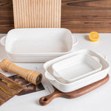 Sweejar Ceramic Bakeware Casserole Dishes for Oven | Set of 3