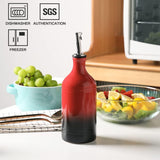 Sweejar Ceramic Olive Oil Dispenser Bottle | Storage Oil, Vinegar, Coffee Syrups