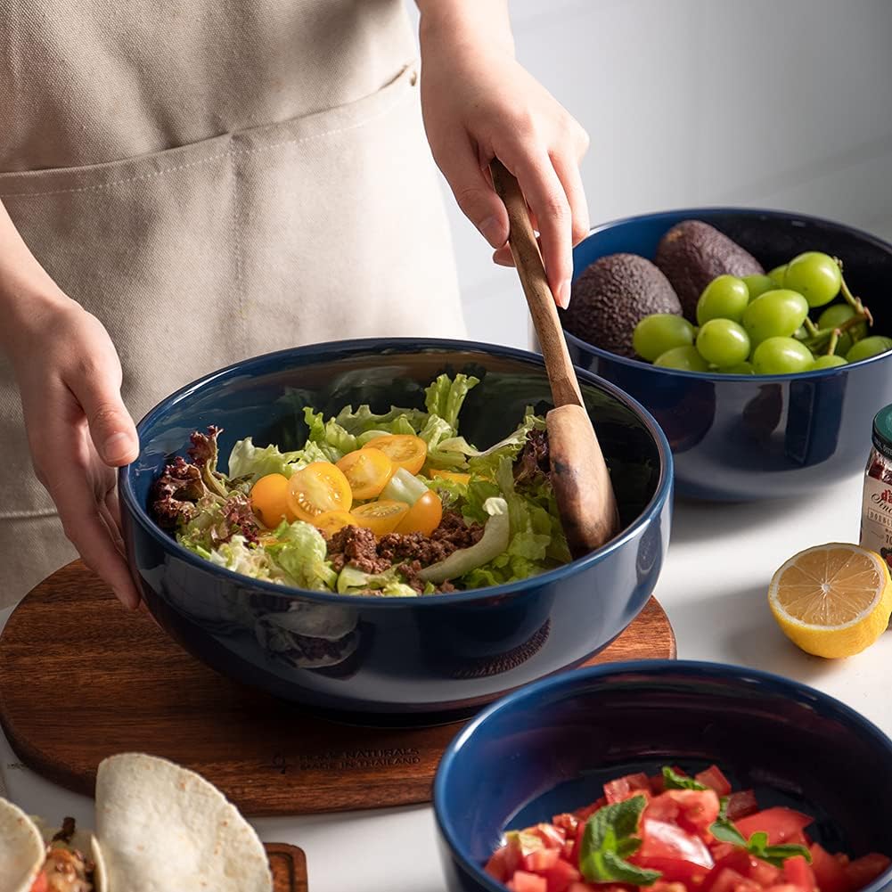 Sweejar Porcelain Serving Pasta Bowls for Salad Pasta Soup | 37 Ounce