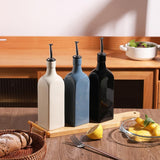 Sweejar Ceramic Olive Oil Dispenser Bottle Oil | 19 Fl Oz