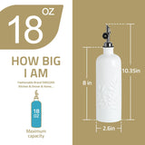 Sweejar Olive Oil Dispenser Bottle for Kitchen | 18 Oz | Leak Proof