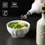 Sweejar Ceramic Olive Oil Dispenser Bottle | 16 Oz | 1 Pack