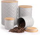 Sweejar Ceramic Canisters Food Storage Jar Sets for Kitchen