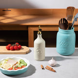 Sweejar Ceramic Olive Oil Dispenser Bottle | 16 Oz | 1 Pack