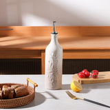 Sweejar 24 Oz Ceramic Olive Oil Dispenser Bottle with Spout