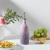 Sweejar Ceramic Olive Oil Dispenser Bottle | Storage Oil, Vinegar, Soy Sauce, Coffee Syrup, Liquids