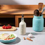 Sweejar Ceramic Olive Oil Dispenser Bottle | 16 Oz | 1 Pack