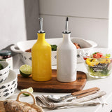 Sweejar Ceramic Olive Oil Dispenser Bottle | Storage Oil, Vinegar, Coffee Syrups