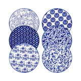 Sweejar 6PCS Ceramic Dinner Plates Set