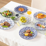 Sweejar 6PCS Ceramic Dinner Plates Set