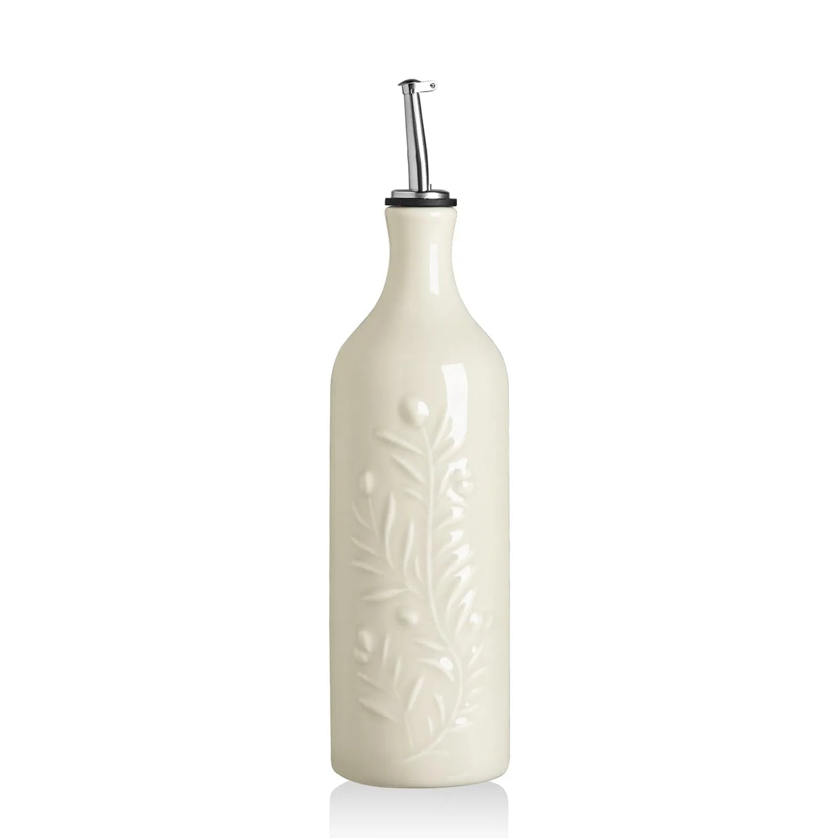 Sweejar 24 Oz Ceramic Olive Oil Dispenser Bottle with Spout