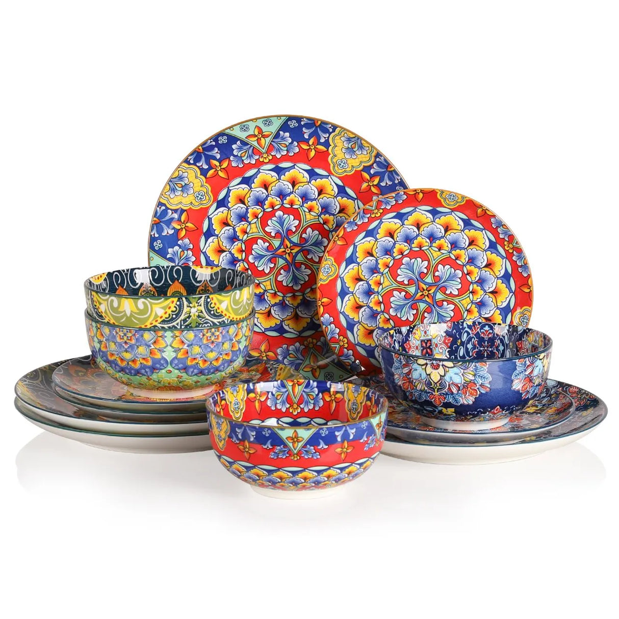 Sweejar Ceramic Dinnerware Sets | Bohemia