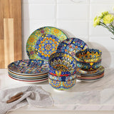 Sweejar 8inch Bohemia Salad Plates Set of 6