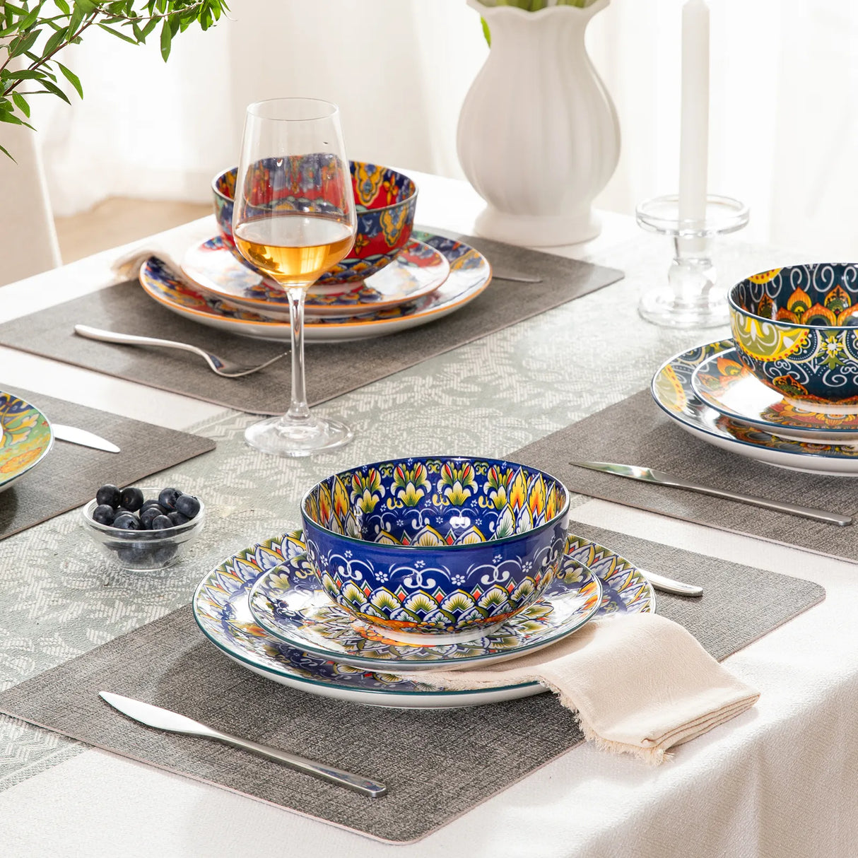 Sweejar Ceramic Dinnerware Sets | Bohemia