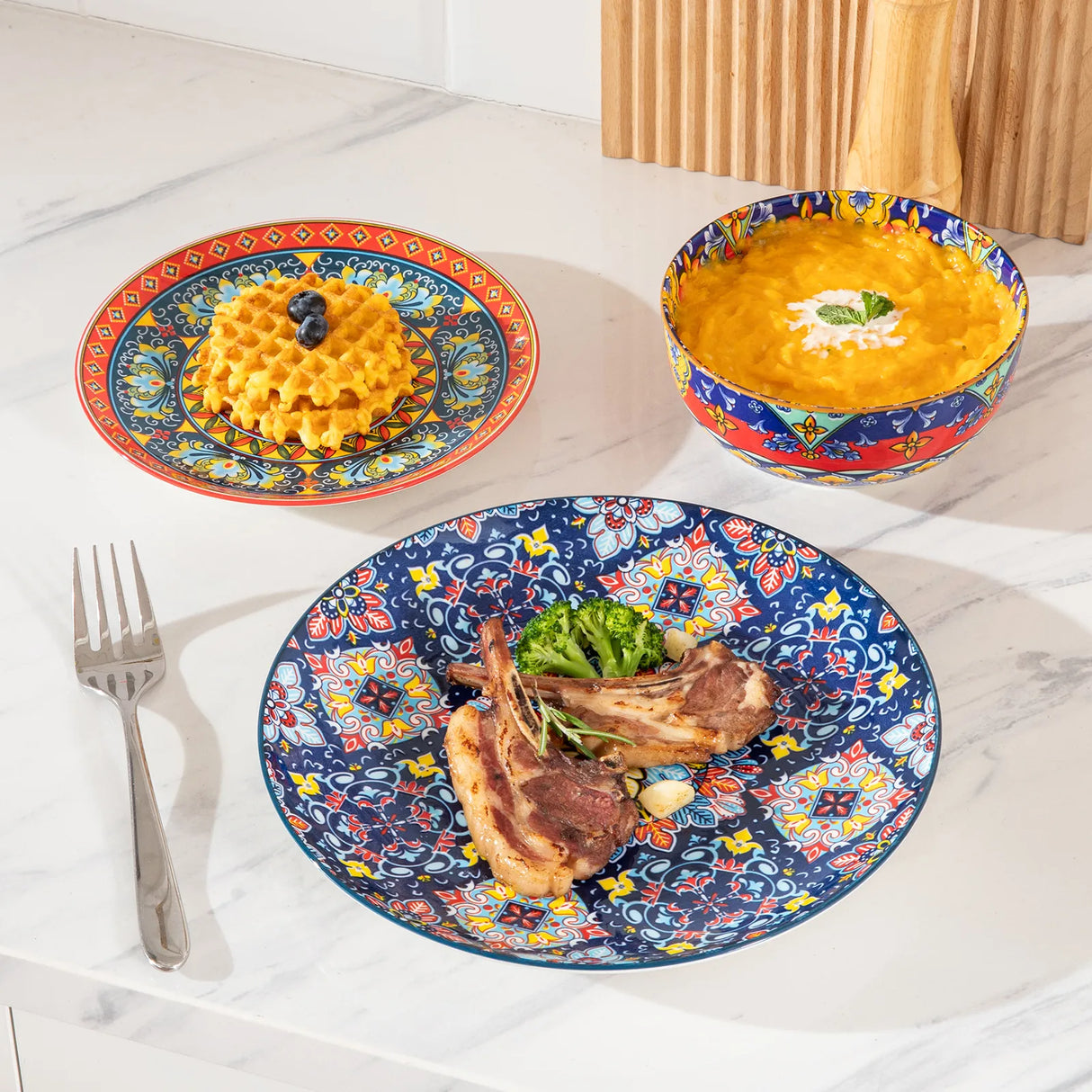 Sweejar Ceramic Dinnerware Sets | Bohemia