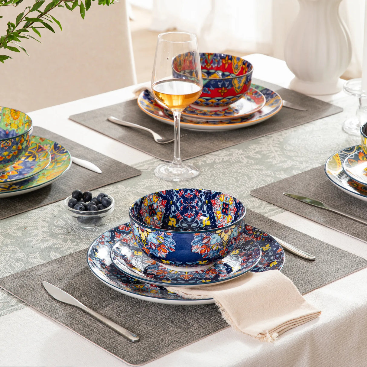 Sweejar Ceramic Dinnerware Sets | Bohemia