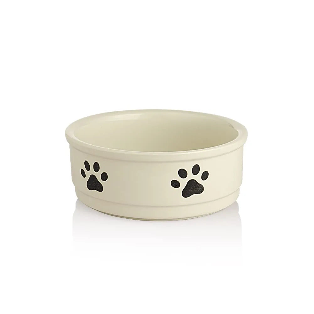 Sweejar Ceramic Dog Bowl |  Porcelain Pet Bowl