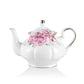 Sweejar Ceramic Teapot with Infuser | Blooming, Loose Tea, Coffee Pot