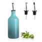 Sweejar Ceramic Olive Oil Dispenser Bottle | Storage Oil, Vinegar, Coffee Syrups