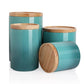 SWEEJAR Kitchen Canisters Ceramic Food Storage Jar Set | Set of 4