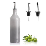 Sweejar Ceramic Olive Oil Dispenser Bottle | Storage Oil, Vinegar, Coffee Syrups