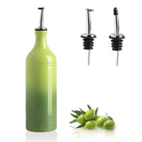 Sweejar Ceramic Olive Oil Dispenser Bottle | Storage Oil, Vinegar, Coffee Syrups