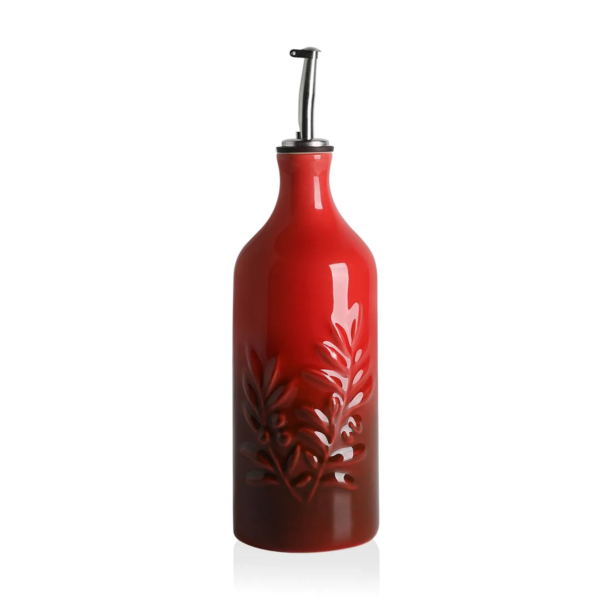 Sweejar Ceramic Olive Oil Dispenser Bottle | Storage Oil, Vinegar, Soy Sauce, Coffee Syrup, Liquids