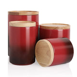 SWEEJAR Kitchen Canisters Ceramic Food Storage Jar Set | Set of 4