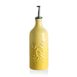 Sweejar Ceramic Olive Oil Dispenser Bottle | Storage Oil, Vinegar, Soy Sauce, Coffee Syrup, Liquids