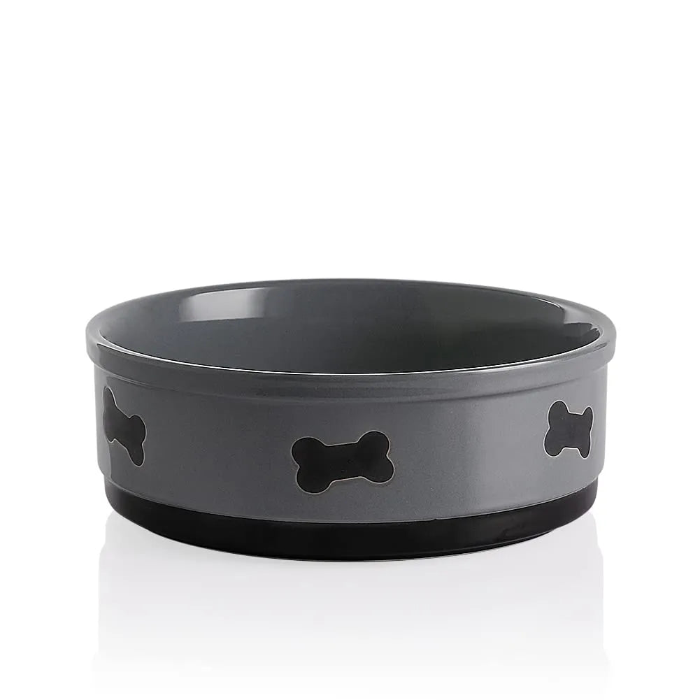 Sweejar Ceramic Dog Bowl |  Porcelain Pet Bowl