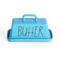 Sweejar Ceramic Butter Dish with Handle Lid | 7.3 Inch