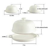 Sweejar Ceramic Bread Oven with Lid