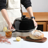 Sweejar Ceramic Bread Oven with Lid
