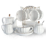 SWEEJAR Porcelain Tea Sets British Royal Series