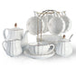 SWEEJAR Porcelain Tea Sets British Royal Series