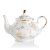 Sweejar Ceramic Teapot with Infuser | Blooming, Loose Tea, Coffee Pot