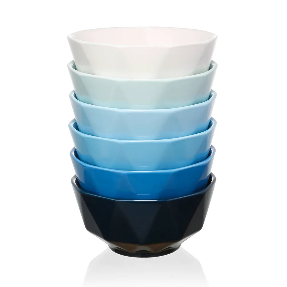 Sweejar Ceramic Bowl Set | 26 Oz for Cereal, Salad, Pasta, Soup | Set of 6