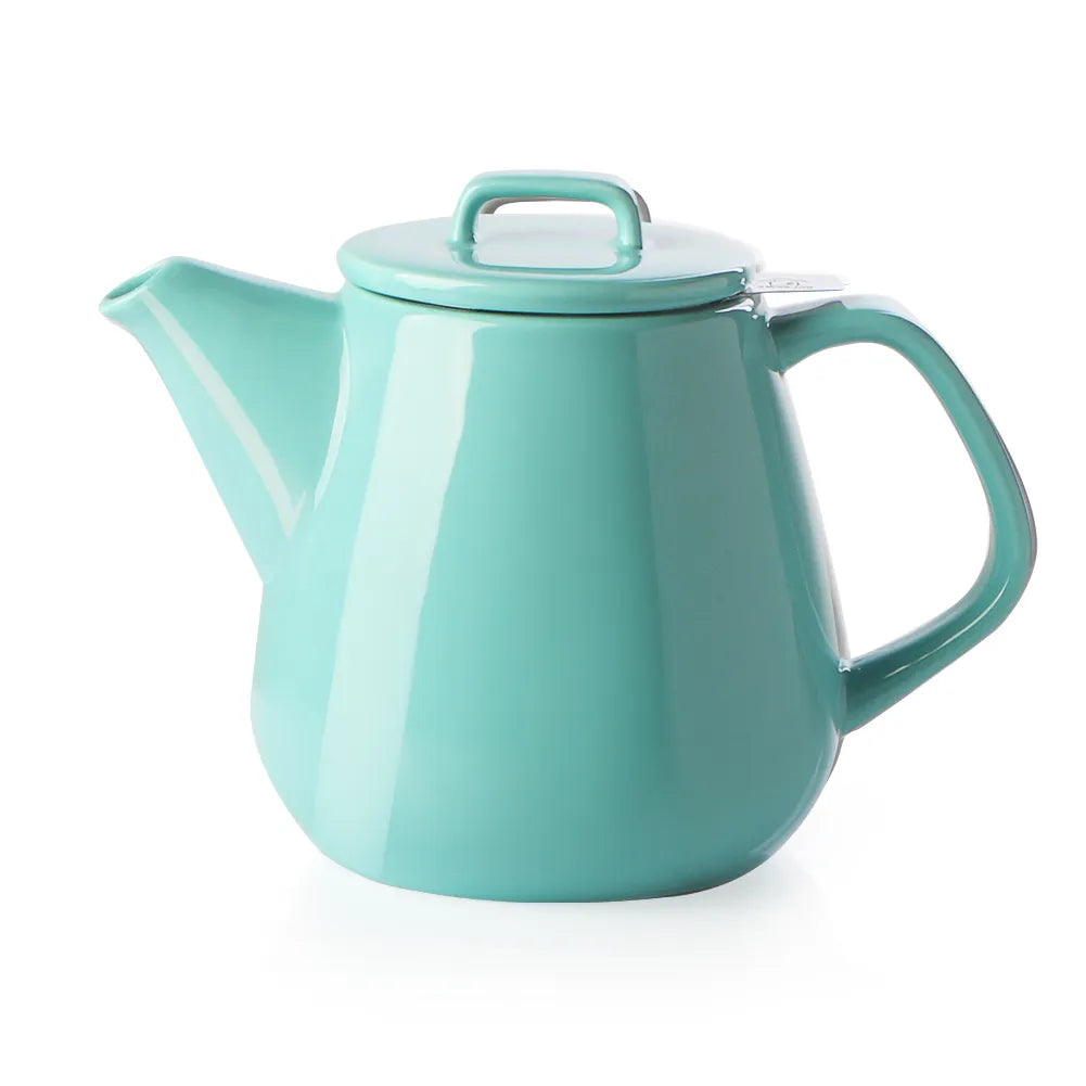 SWEEJAR Ceramic Teapot, Large Tea Pot with Stainless Steel Infuser