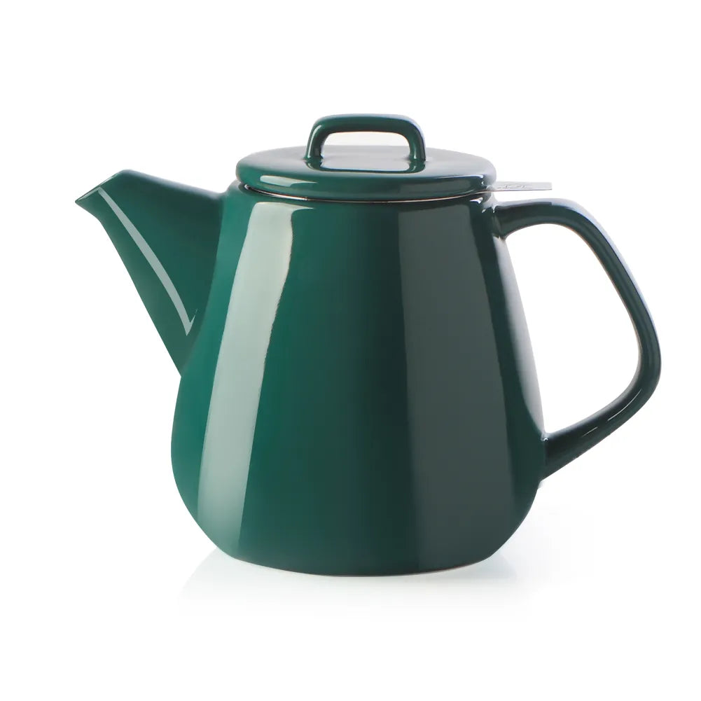 SWEEJAR Ceramic Teapot, Large Tea Pot with Stainless Steel Infuser