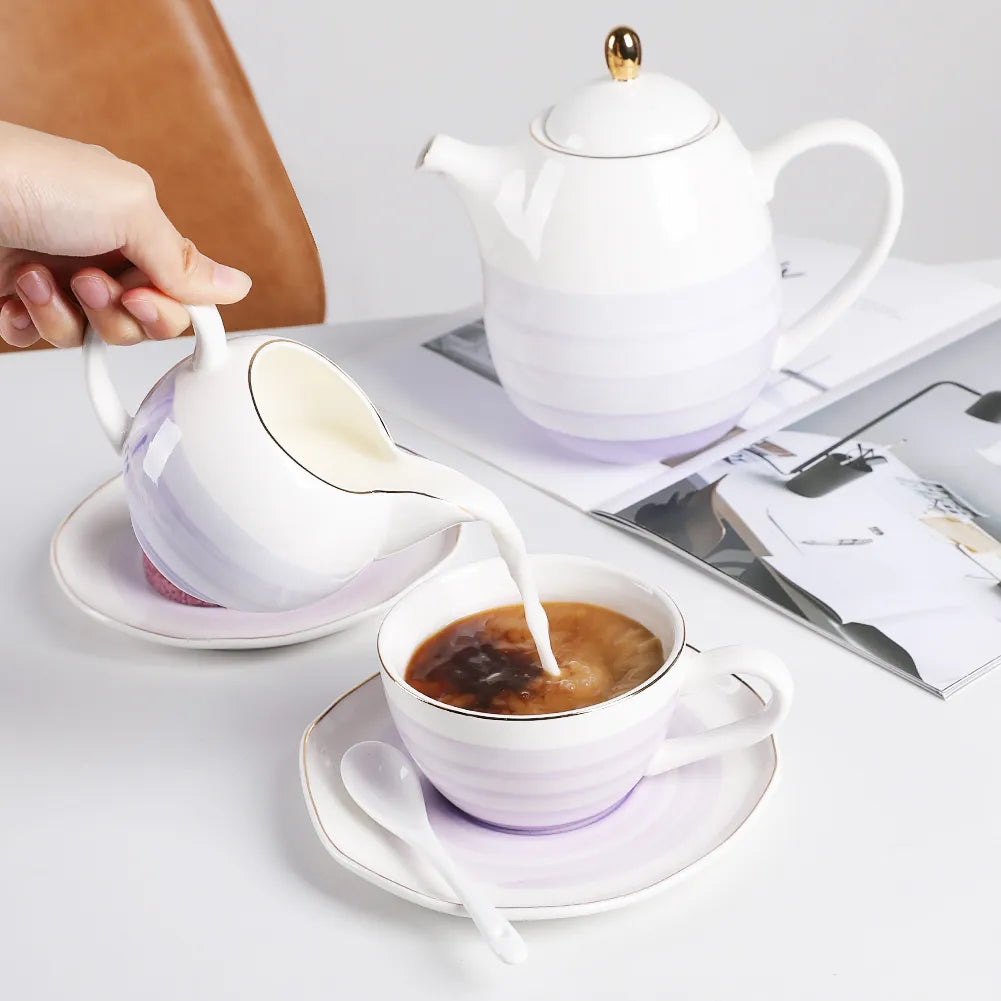 SWEEJAR Porcelain Tea Sets | Tea Coffee Afternoon Party