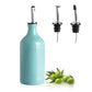 Sweejar Ceramic Olive Oil Dispenser Bottle | Storage Oil, Vinegar, Coffee Syrups
