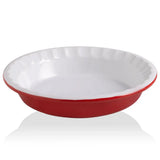 Sweejar Ceramic Pie Pan for Baking