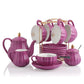 SWEEJAR Porcelain Tea Sets British Royal Series