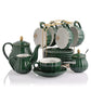 SWEEJAR Porcelain Tea Sets British Royal Series
