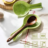 SWEEJAR Owl Ceramic Spoon Holder | Set of 2