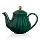 SWEEJAR Royal Teapot, Ceramic Tea Pot with Removable Stainless Steel Infuser, Blooming & Loose Leaf Teapot - 28 Ounce