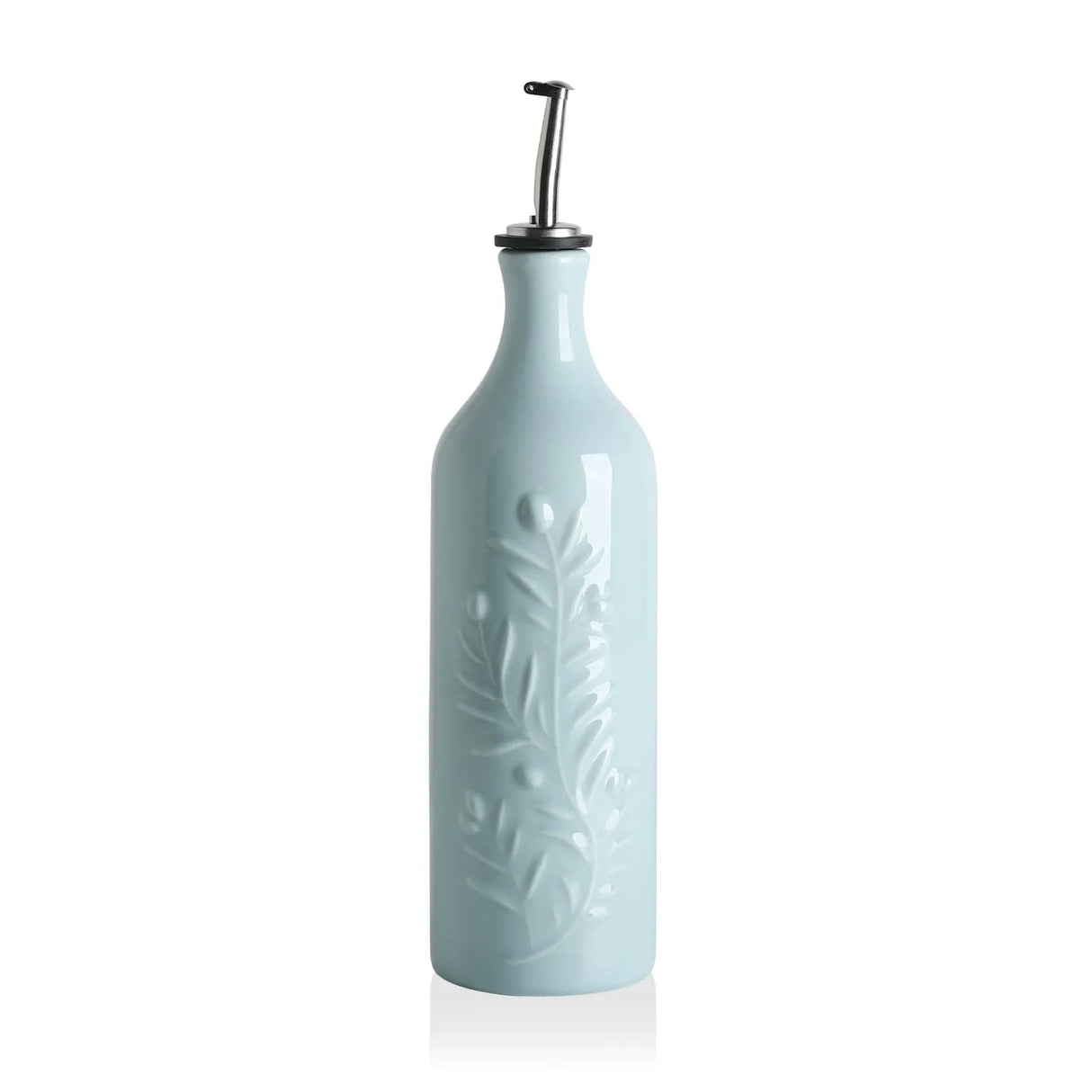 Sweejar 24 Oz Ceramic Olive Oil Dispenser Bottle with Spout